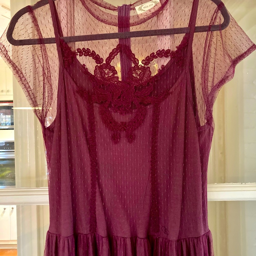 Joyfolie dress with matching purse and earrings